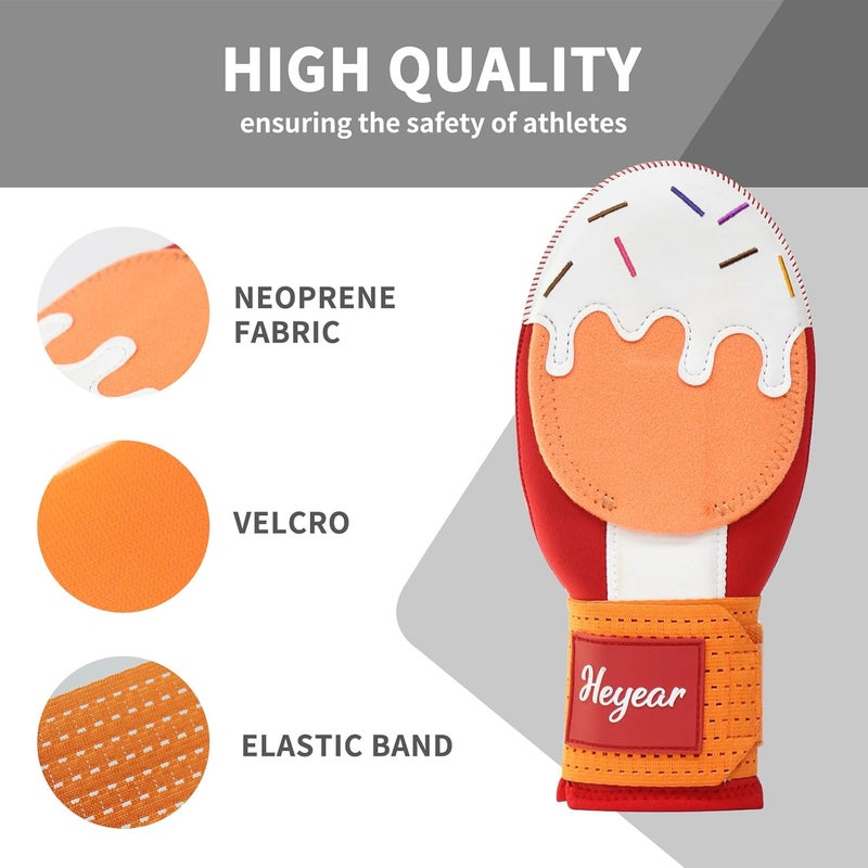Heyear Baseball Sliding mitt, Sliding Mitt for Youth, Baseball Softball Glove for Hand Protection, Breathable and Durable, Adjustable Elastic Wrist Strap, Ambidextrous Design - Image 2